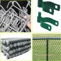 Basketball court galvanized pvc coated chain link fence price